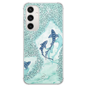 Leuke Telefoonhoesjes Samsung Galaxy S23 FE shockproof case - Baby shark