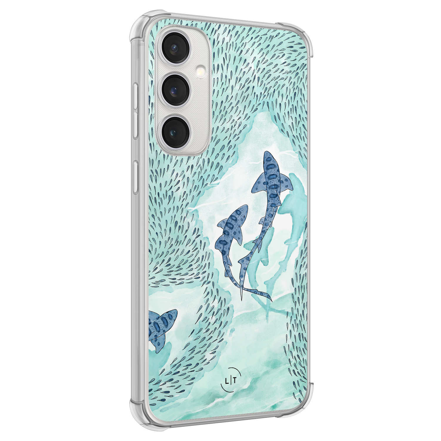 Leuke Telefoonhoesjes Samsung Galaxy S23 FE shockproof case - Baby shark