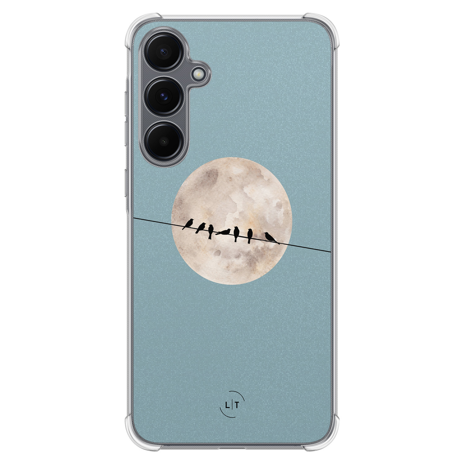 Leuke Telefoonhoesjes Samsung Galaxy A55 shockproof case - Moon birds