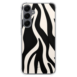 Leuke Telefoonhoesjes Samsung Galaxy A55 shockproof case - Zebra