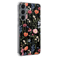 Leuke Telefoonhoesjes Samsung Galaxy A55 shockproof case - Dark flowers