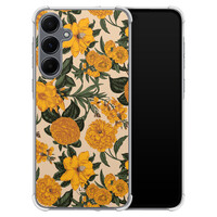 Leuke Telefoonhoesjes Samsung Galaxy A55 shockproof case - Retro flowers