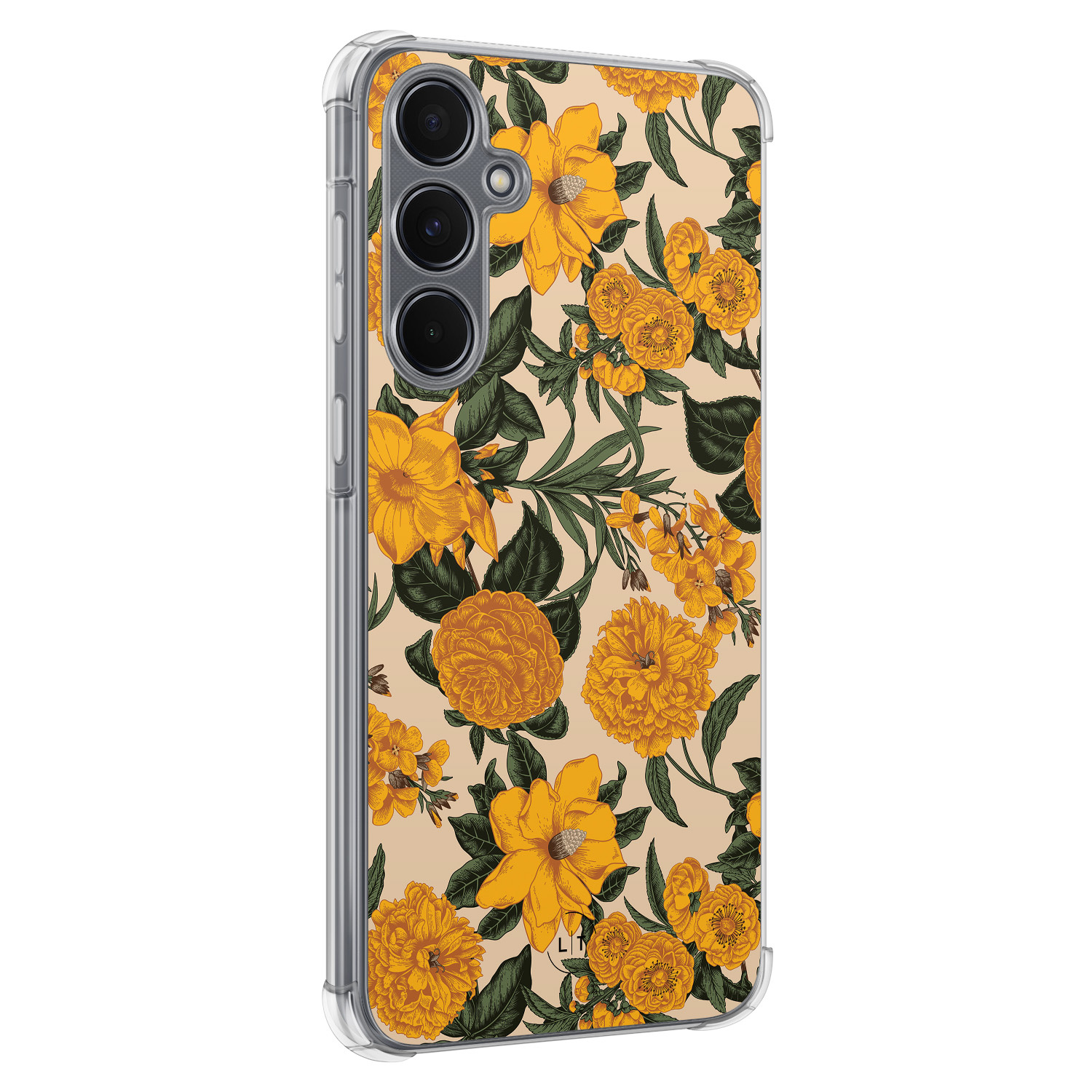 Leuke Telefoonhoesjes Samsung Galaxy A55 shockproof case - Retro flowers