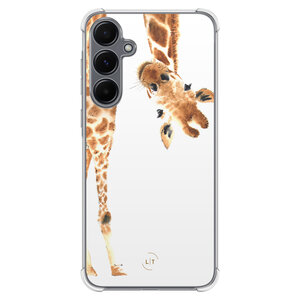 Leuke Telefoonhoesjes Samsung Galaxy A55 shockproof case - Giraffe