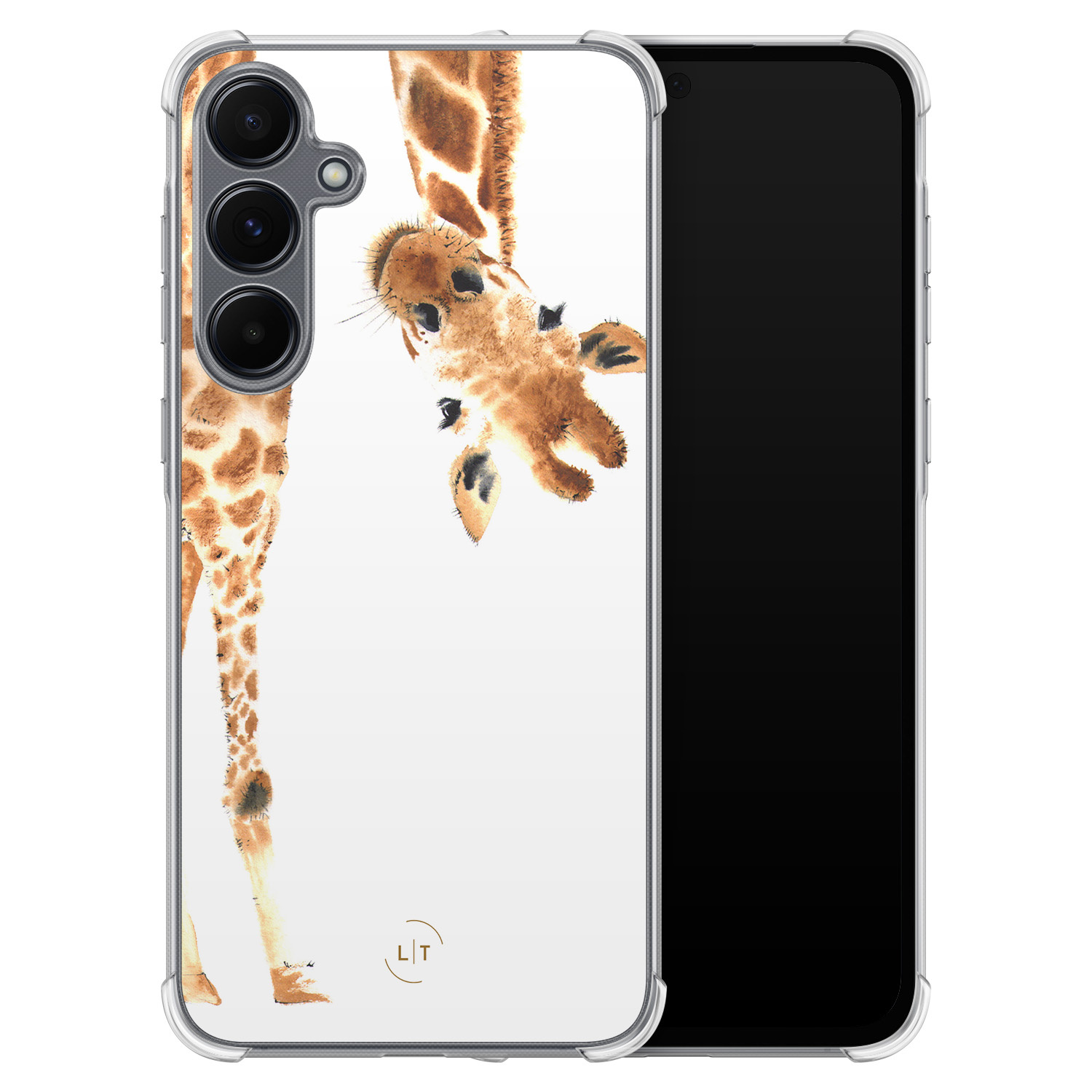 Leuke Telefoonhoesjes Samsung Galaxy A55 shockproof case - Giraffe