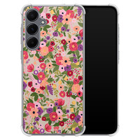 Leuke Telefoonhoesjes Samsung Galaxy A55 shockproof case - Floral garden