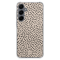 Leuke Telefoonhoesjes Samsung Galaxy A55 shockproof case - Almond dots