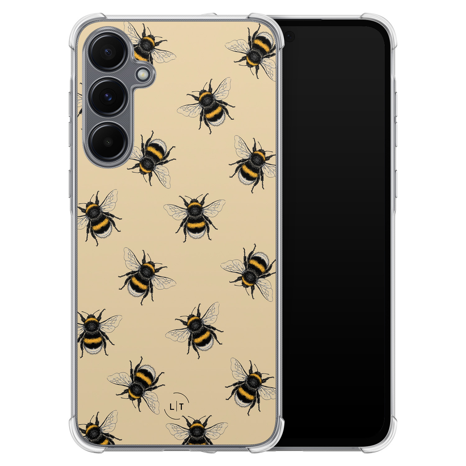 Leuke Telefoonhoesjes Samsung Galaxy A55 shockproof case - Bee happy