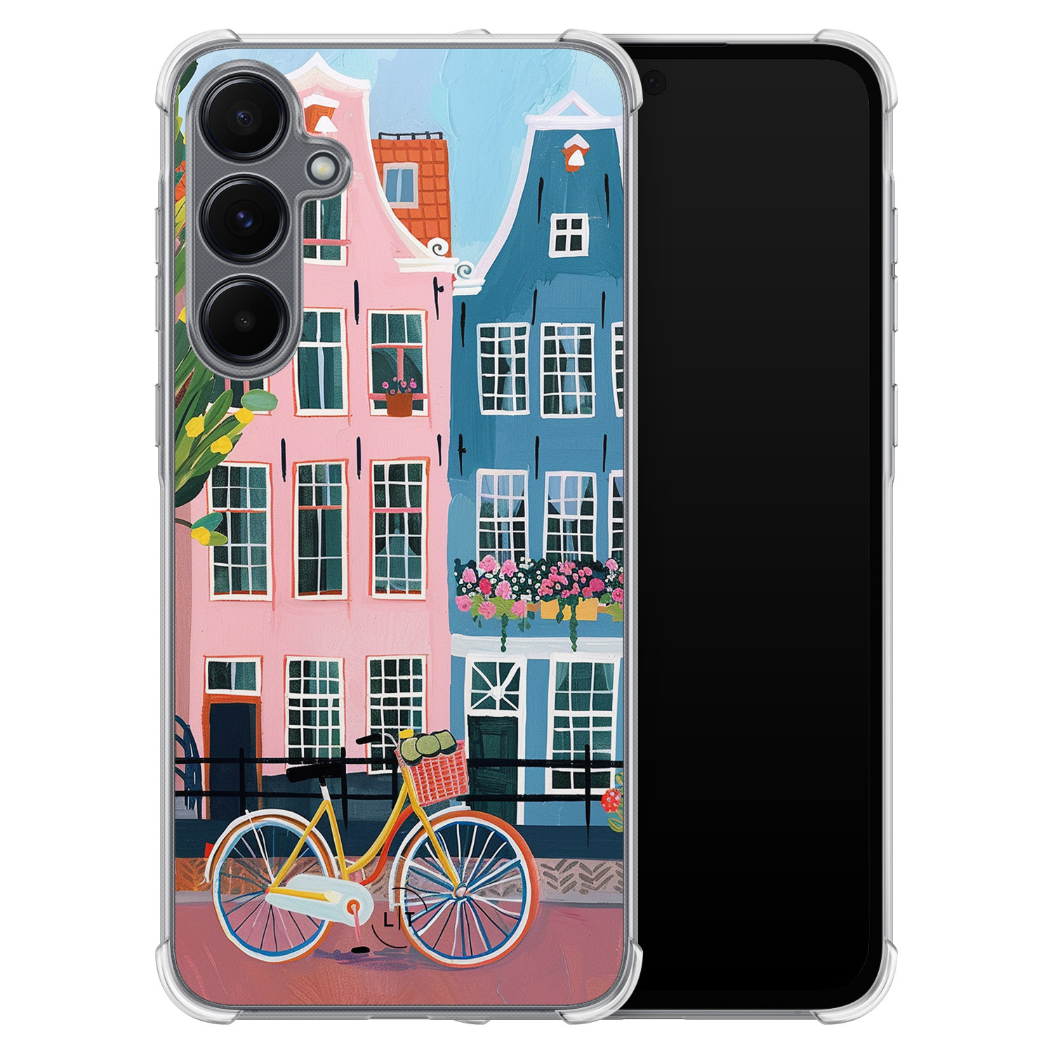 Leuke Telefoonhoesjes Samsung Galaxy A55 shockproof case - Grachtenpandjes