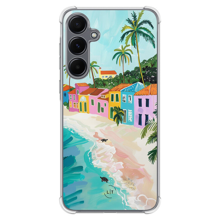Leuke Telefoonhoesjes Samsung Galaxy A55 shockproof case - Beach life
