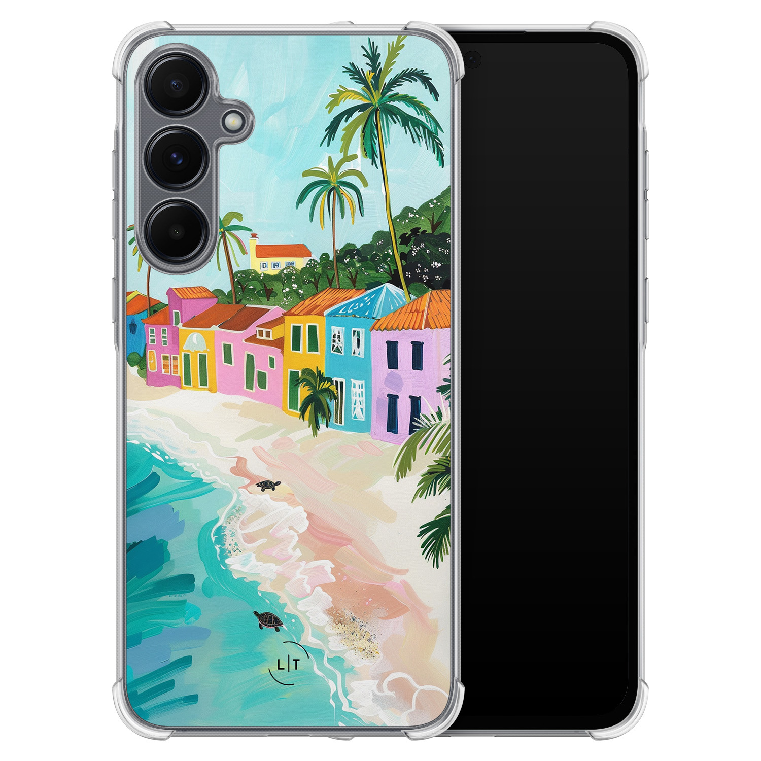 Leuke Telefoonhoesjes Samsung Galaxy A55 shockproof case - Beach life