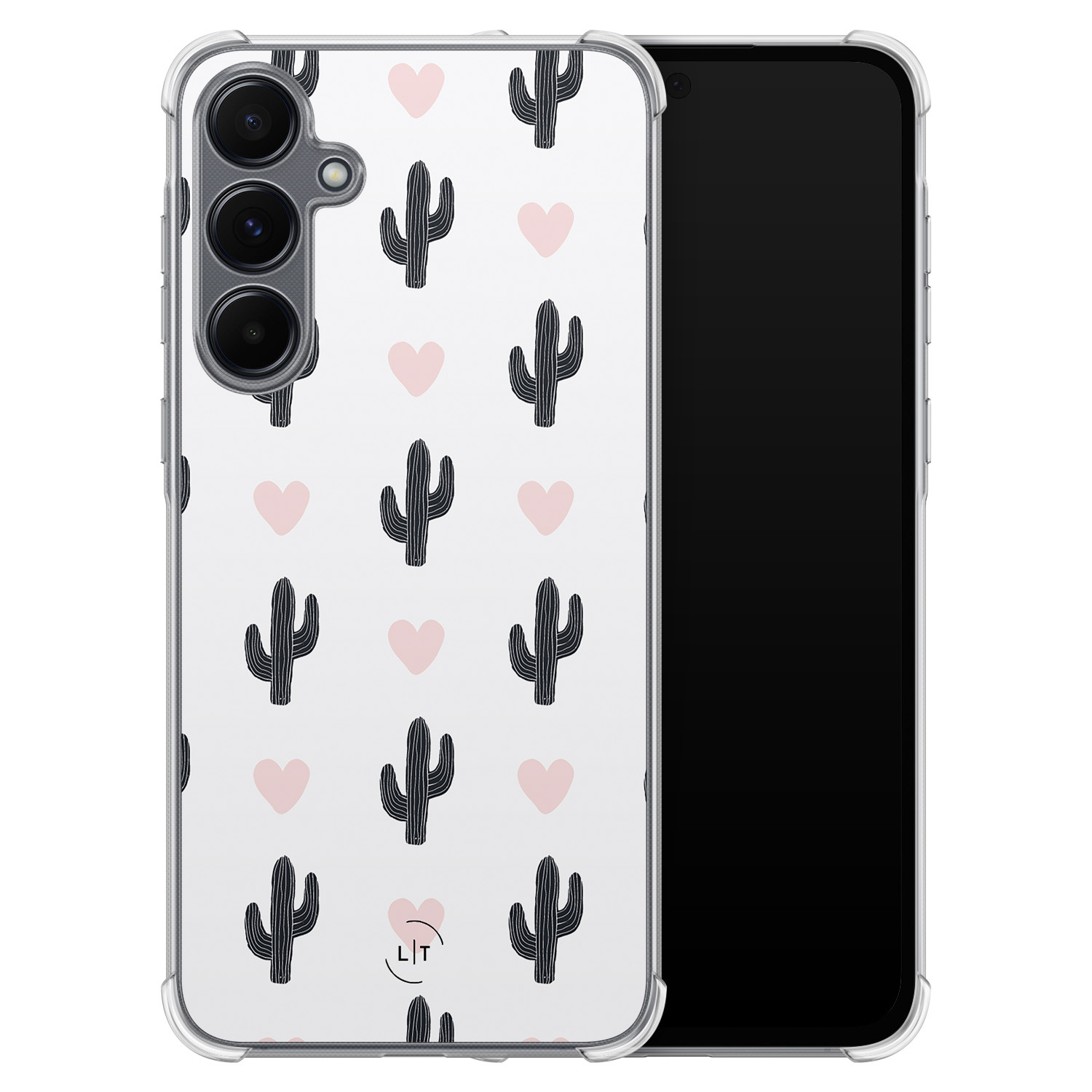 Leuke Telefoonhoesjes Samsung Galaxy A55 shockproof case - Cactus love