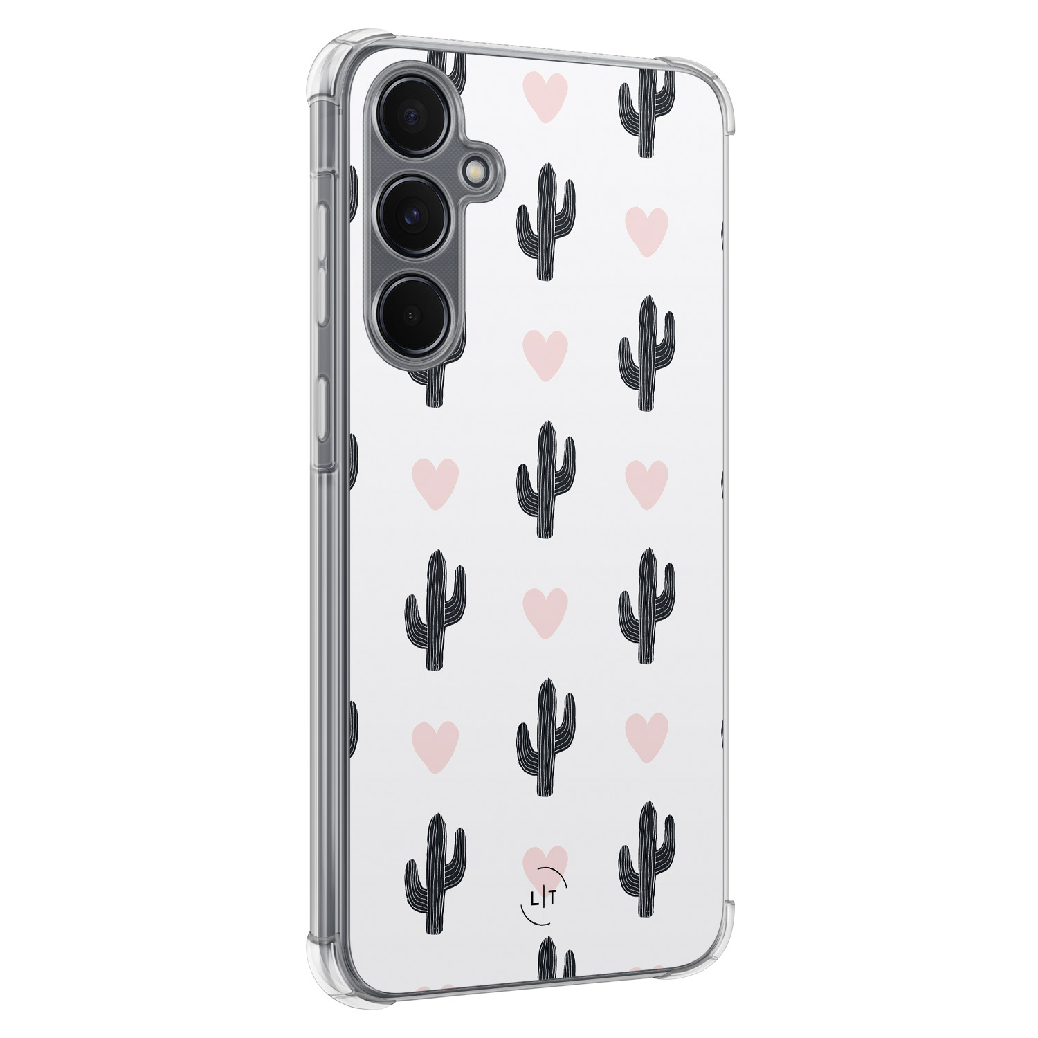 Leuke Telefoonhoesjes Samsung Galaxy A55 shockproof case - Cactus love