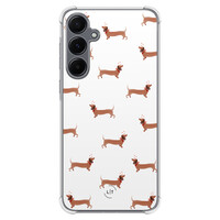 Leuke Telefoonhoesjes Samsung Galaxy A55 shockproof case - Teckels
