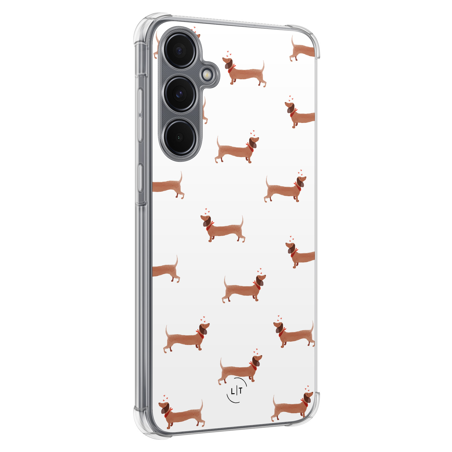 Leuke Telefoonhoesjes Samsung Galaxy A55 shockproof case - Teckels