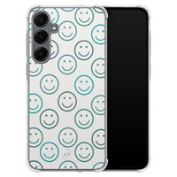 Leuke Telefoonhoesjes Samsung Galaxy A55 shockproof case - Happy faces