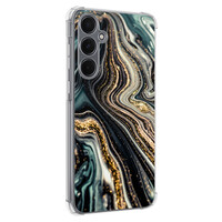 Leuke Telefoonhoesjes Samsung Galaxy A55 shockproof case - Marmer swirl