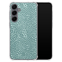 Leuke Telefoonhoesjes Samsung Galaxy A55 shockproof case - Blue dots