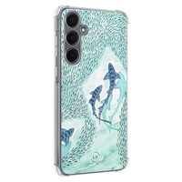 Leuke Telefoonhoesjes Samsung Galaxy A55 shockproof case - Baby shark