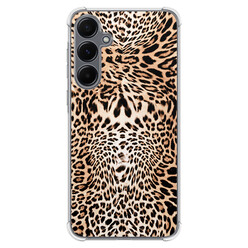 Leuke Telefoonhoesjes Samsung Galaxy A55 shockproof case - Luipaardprint
