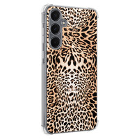 Leuke Telefoonhoesjes Samsung Galaxy A55 shockproof case - Luipaardprint