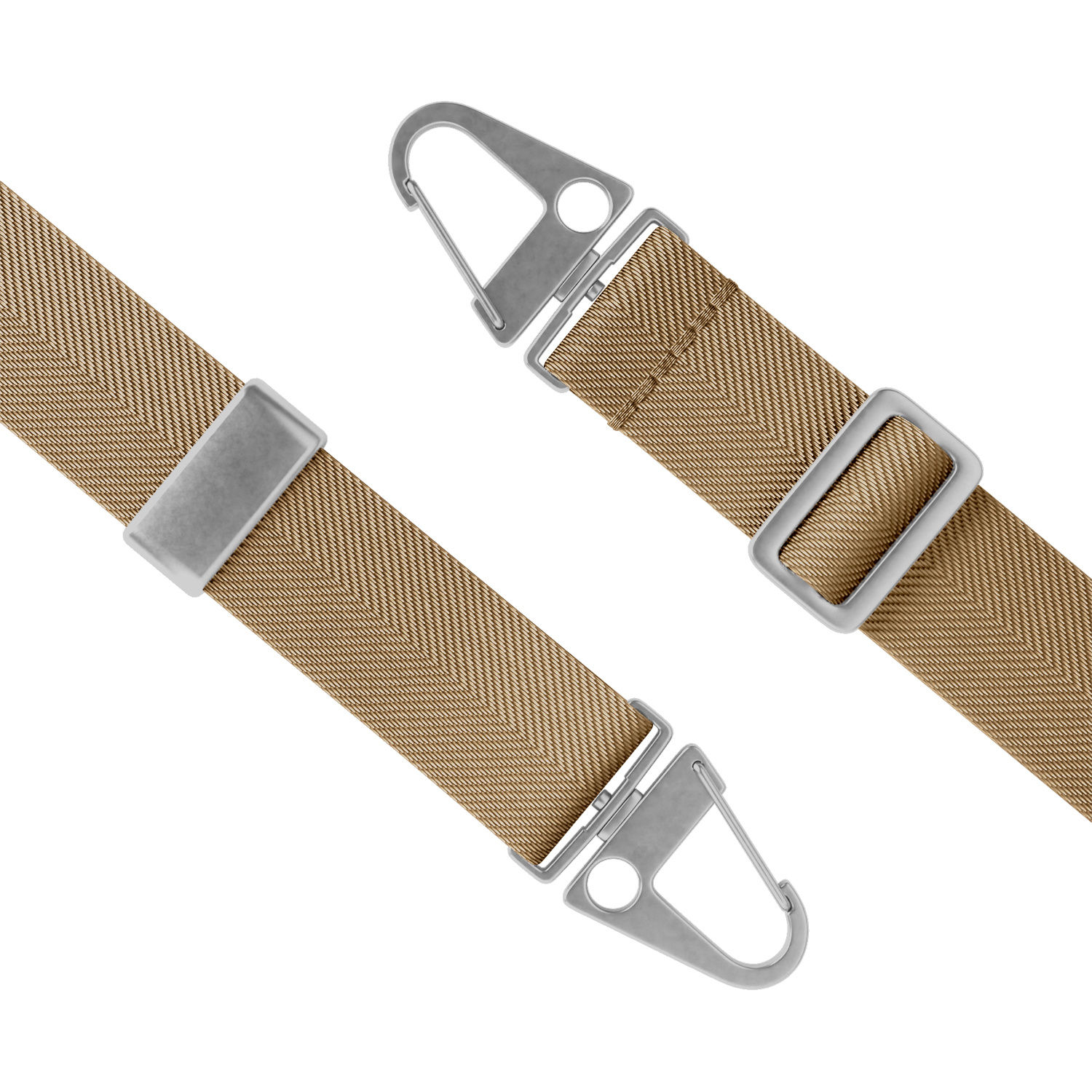 Leuke Telefoonhoesjes iPhone 15 Pro hoesje met beige koord - Floral mix