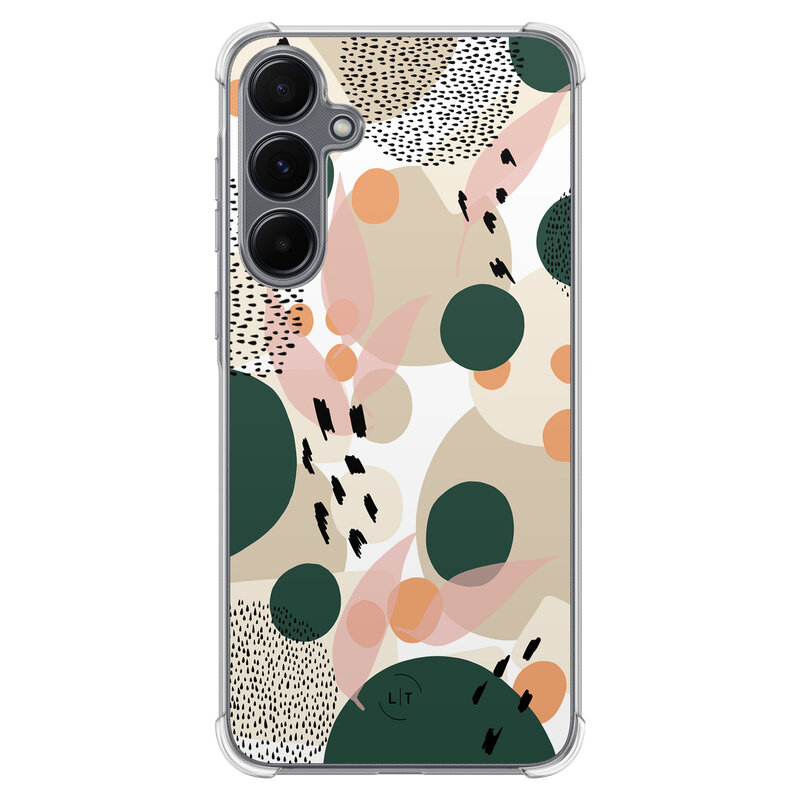 Leuke Telefoonhoesjes Samsung Galaxy A35 shockproof case - Abstract painted