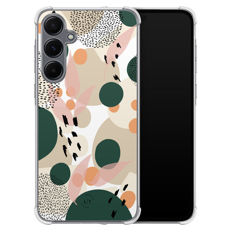 Leuke Telefoonhoesjes Samsung Galaxy A35 shockproof case - Abstract painted
