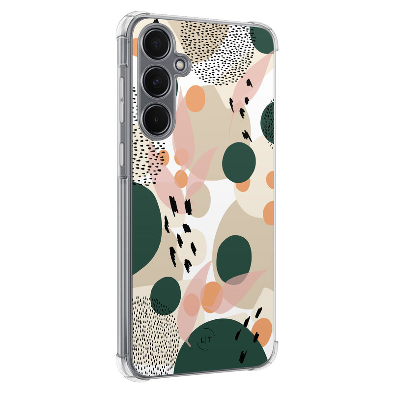 Leuke Telefoonhoesjes Samsung Galaxy A35 shockproof case - Abstract painted