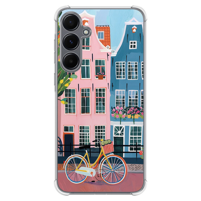 Leuke Telefoonhoesjes Samsung Galaxy A35 shockproof case - Grachtenpandjes