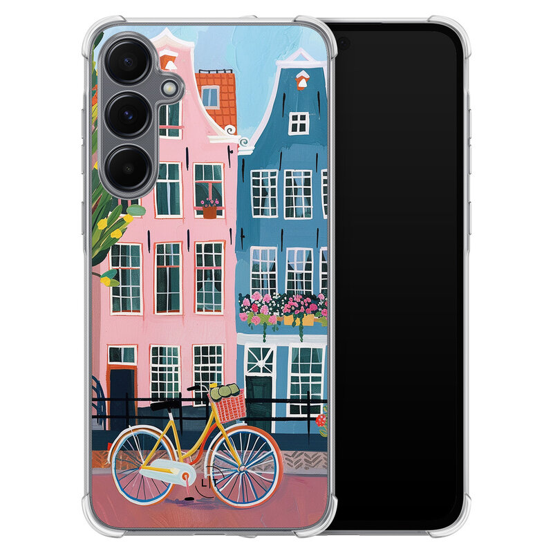 Leuke Telefoonhoesjes Samsung Galaxy A35 shockproof case - Grachtenpandjes