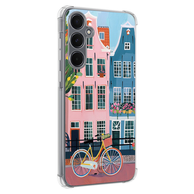 Leuke Telefoonhoesjes Samsung Galaxy A35 shockproof case - Grachtenpandjes