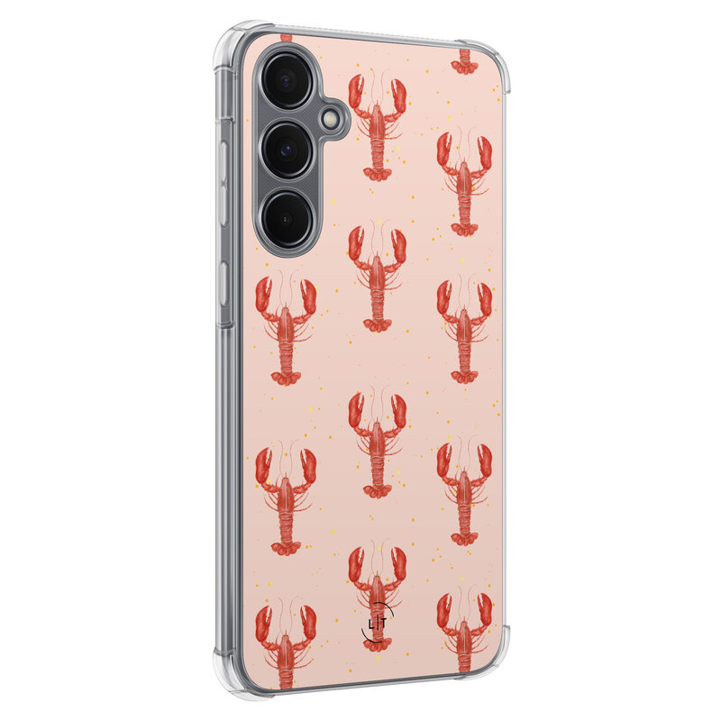 Leuke Telefoonhoesjes Samsung Galaxy A35 shockproof case - Lobster
