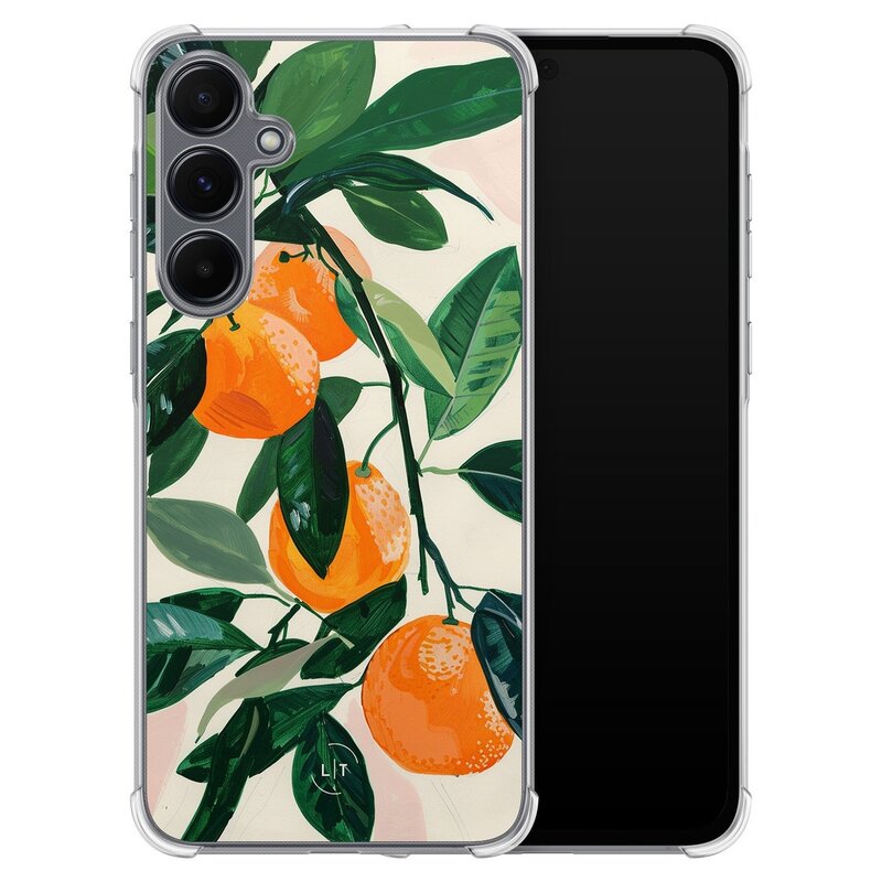 Leuke Telefoonhoesjes Samsung Galaxy A15 shockproof case - Oranges