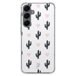 Leuke Telefoonhoesjes Samsung Galaxy A15 shockproof case - Cactus love