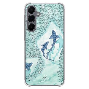 Leuke Telefoonhoesjes Samsung Galaxy A15 shockproof case - Baby shark