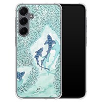 Leuke Telefoonhoesjes Samsung Galaxy A15 shockproof case - Baby shark