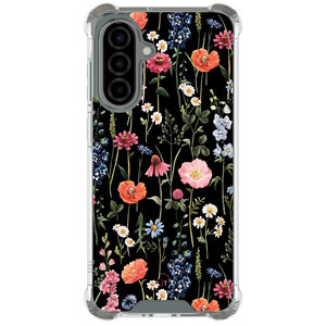 Leuke Telefoonhoesjes Samsung Galaxy A56 shockproof case - Dark flowers