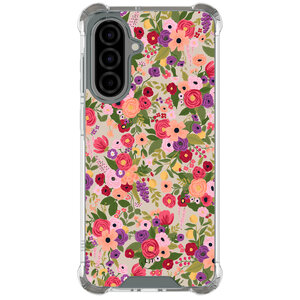 Leuke Telefoonhoesjes Samsung Galaxy A56 shockproof case - Floral garden
