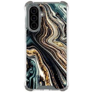 Leuke Telefoonhoesjes Samsung Galaxy A56 shockproof case - Marmer swirl