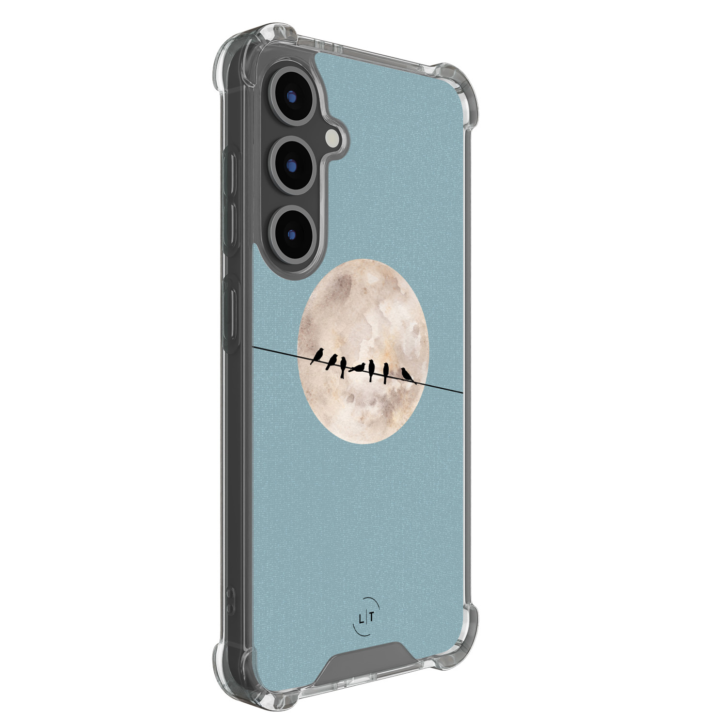 Leuke Telefoonhoesjes Samsung Galaxy S24 FE shockproof case - Moon birds