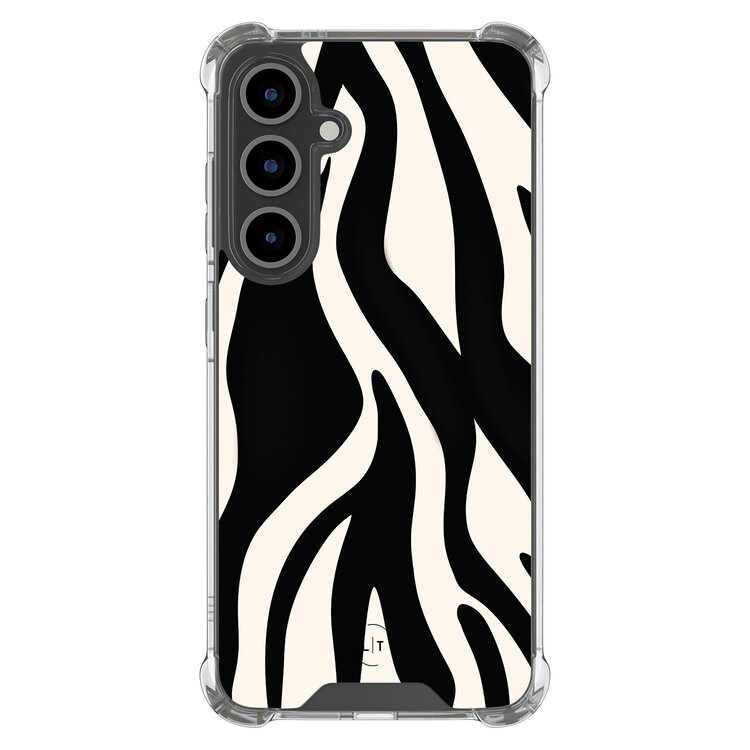 Leuke Telefoonhoesjes Samsung Galaxy S24 FE shockproof case - Zebra