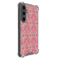 Leuke Telefoonhoesjes Samsung Galaxy S24 FE shockproof case - Ibiza art deco