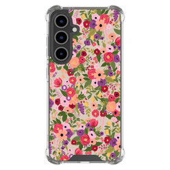 Leuke Telefoonhoesjes Samsung Galaxy S24 FE shockproof case - Floral garden