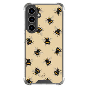 Leuke Telefoonhoesjes Samsung Galaxy S24 FE shockproof case - Bee happy