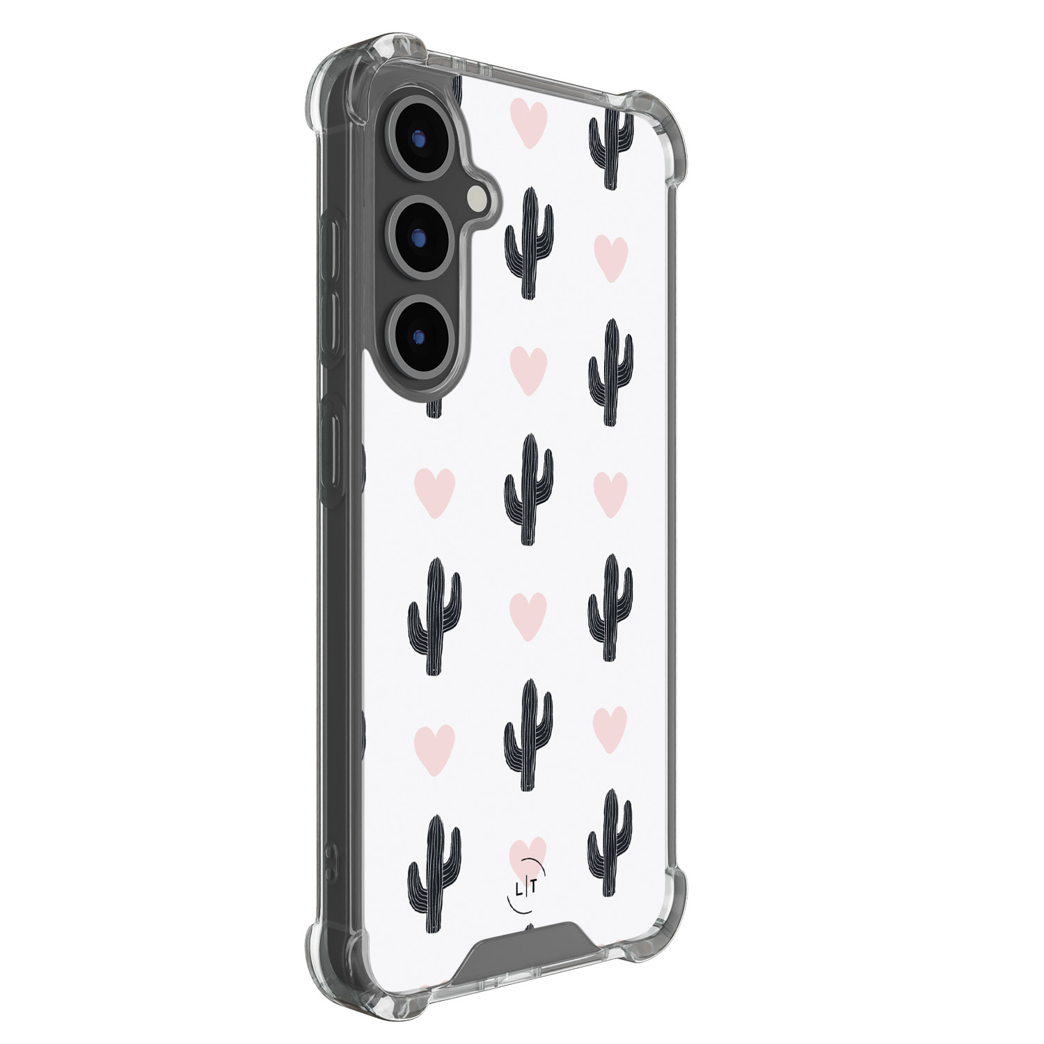Leuke Telefoonhoesjes Samsung Galaxy S24 FE shockproof case - Cactus love