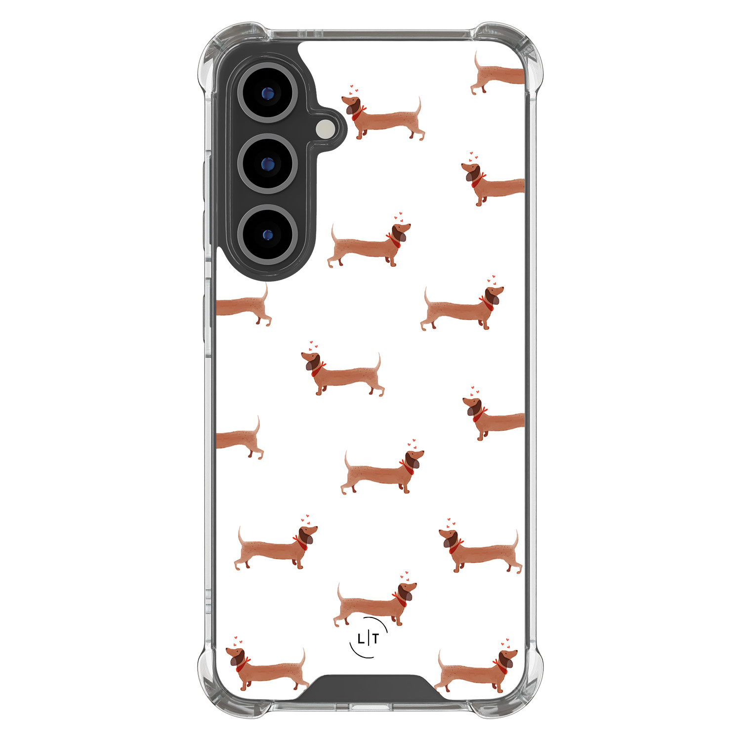 Leuke Telefoonhoesjes Samsung Galaxy S24 FE shockproof case - Teckels