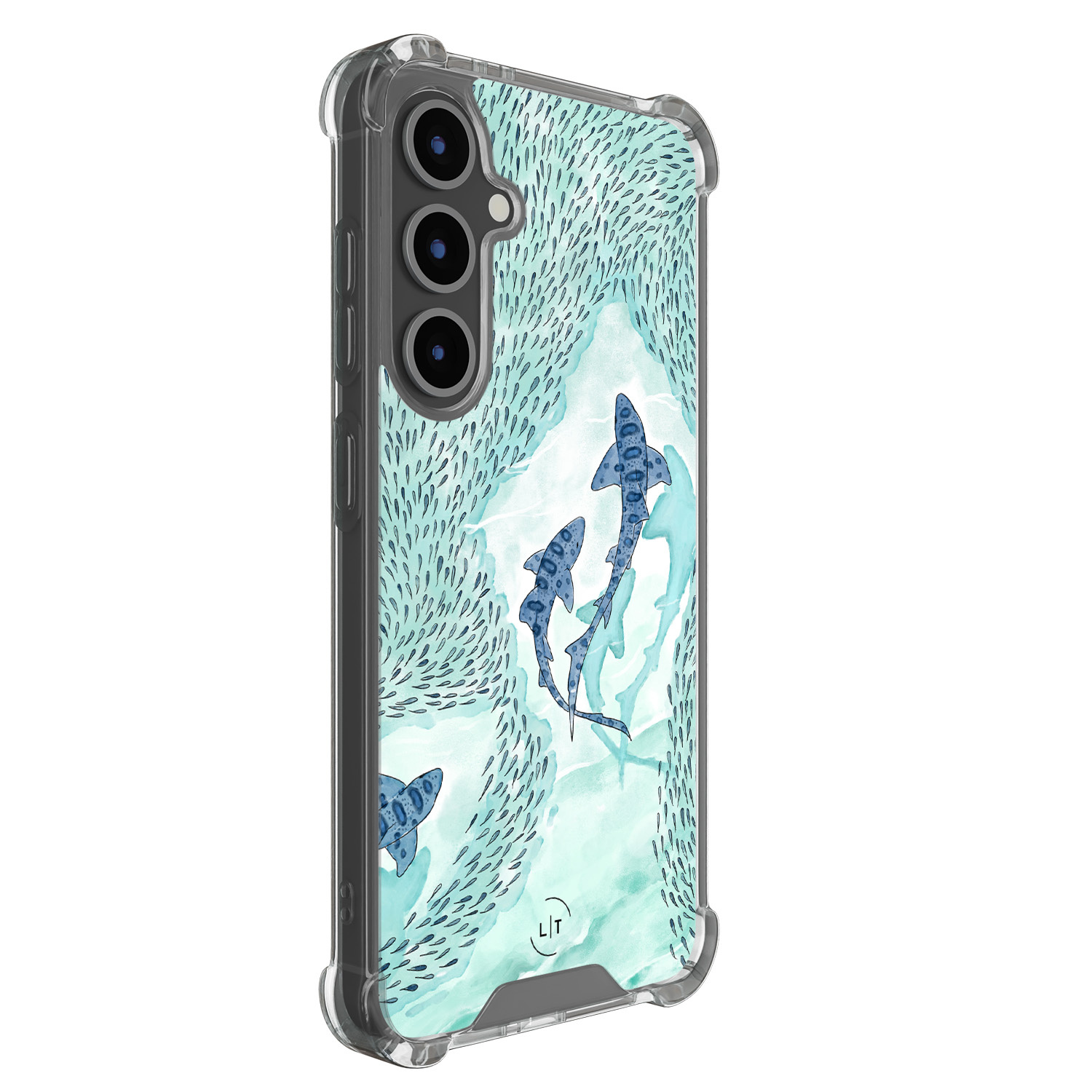 Leuke Telefoonhoesjes Samsung Galaxy S24 FE shockproof case - Baby shark