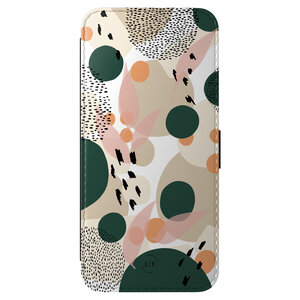Leuke Telefoonhoesjes Samsung Galaxy A56 bookcase leer - Abstract print