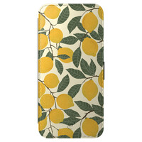 Leuke Telefoonhoesjes Samsung Galaxy A56 bookcase leer - Citroenen